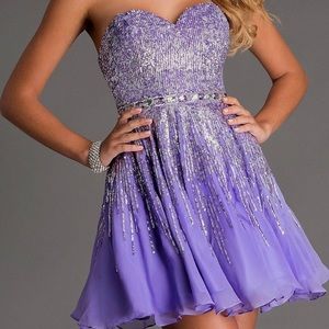 Sherri Hill 8413 in Purple